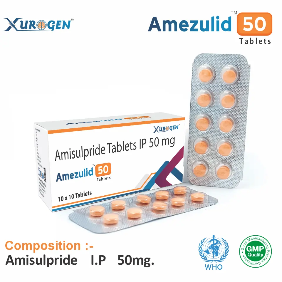 Amisulpride 50mg | Antipsychotic | Best price for PCD Pharma Franchise in Chennai